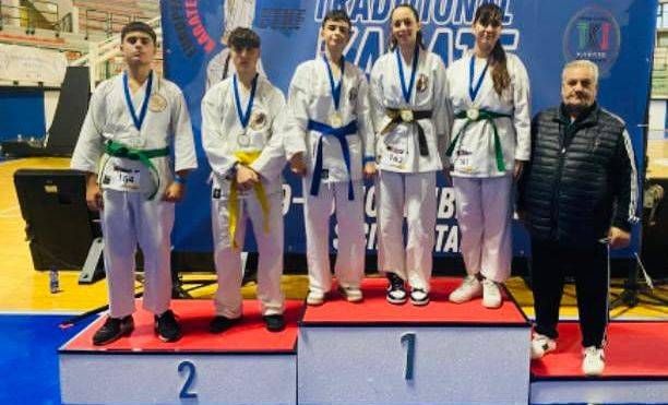 Taiji Kase Senago brilla agli Europei di Karate Tradizionale Taiji Kase Senago Europei